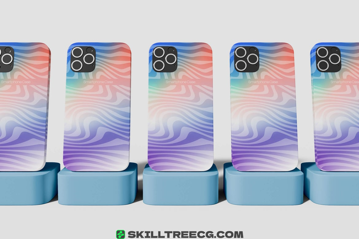 Smartphone Cases Mockup（309567）-技能树